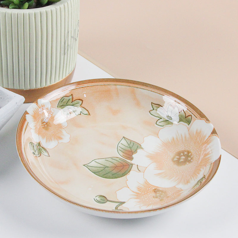 Plato de porcelana camelia (6inch) - CHO-1019