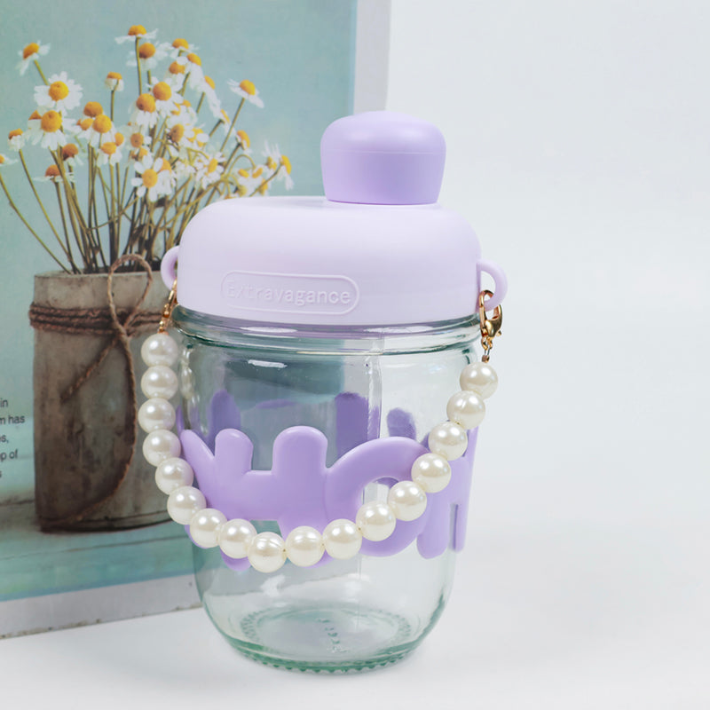 Vaso perlita para bebida con sorbete - CHO-1060