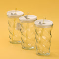 Vaso espiral de vidrio (450ml) - CHO-1061