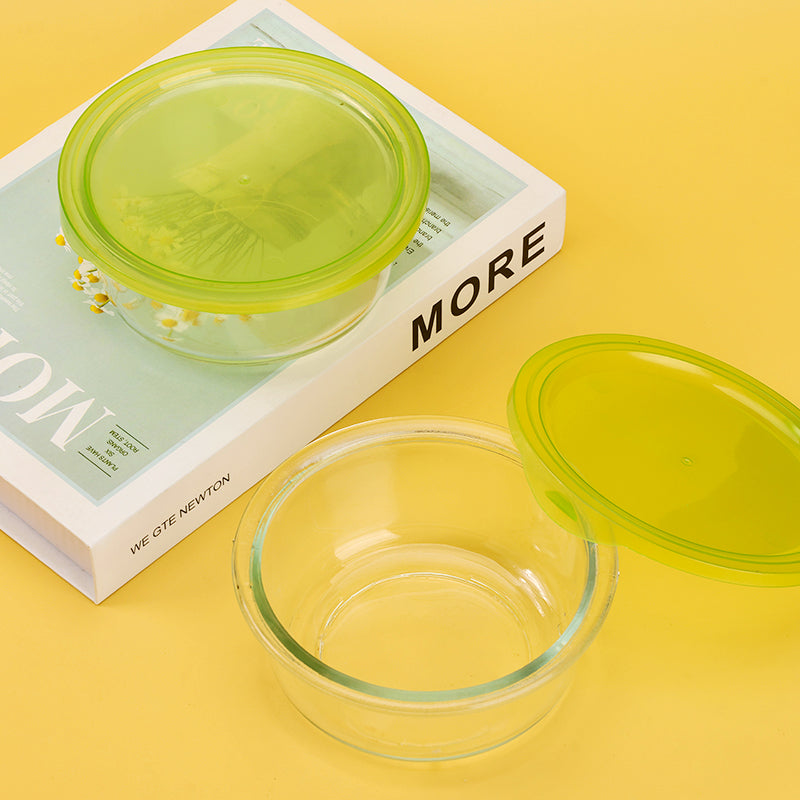 Envase de vidrio con tapa - CHO-1093
