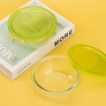 Envase de vidrio con tapa - CHO-1093