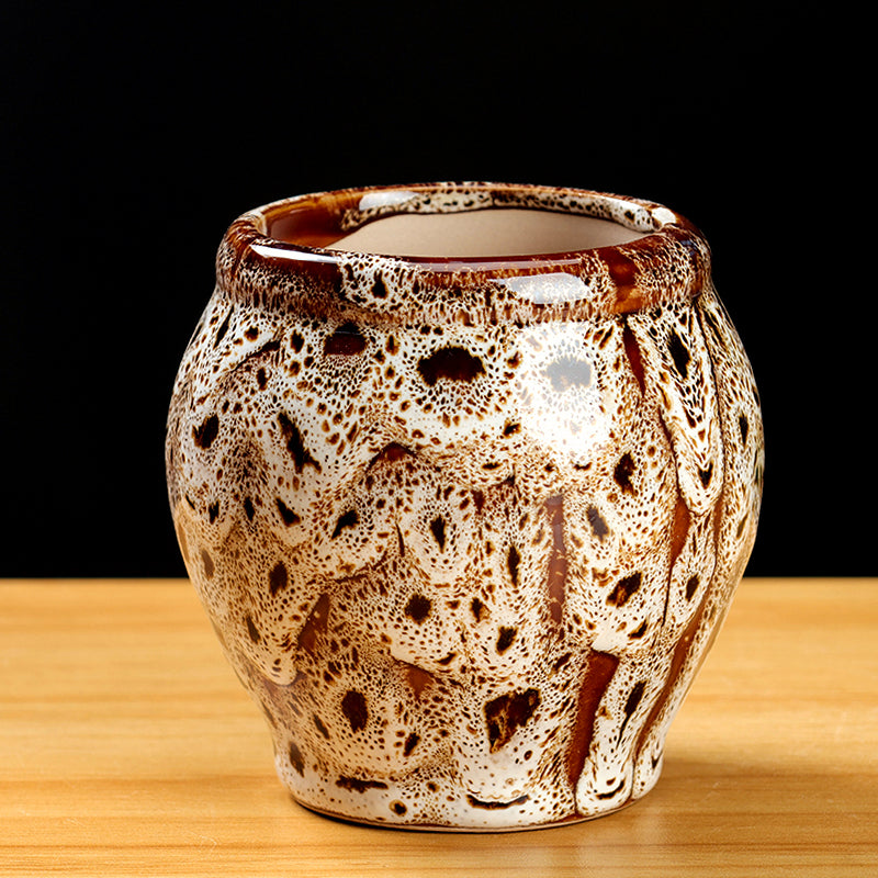 Jarron de ceramica zebra - CHO-1057