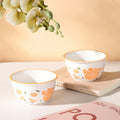 Bowl brocado naranja (4,6inch) - CHO-1037