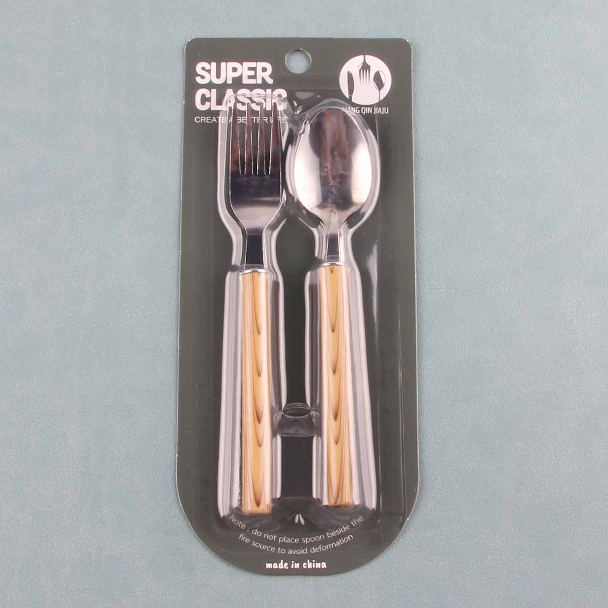 Cubiertos Madera - CHO-023