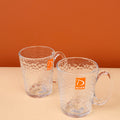 Taza de vidrio con asa delicate - CHO-1008
