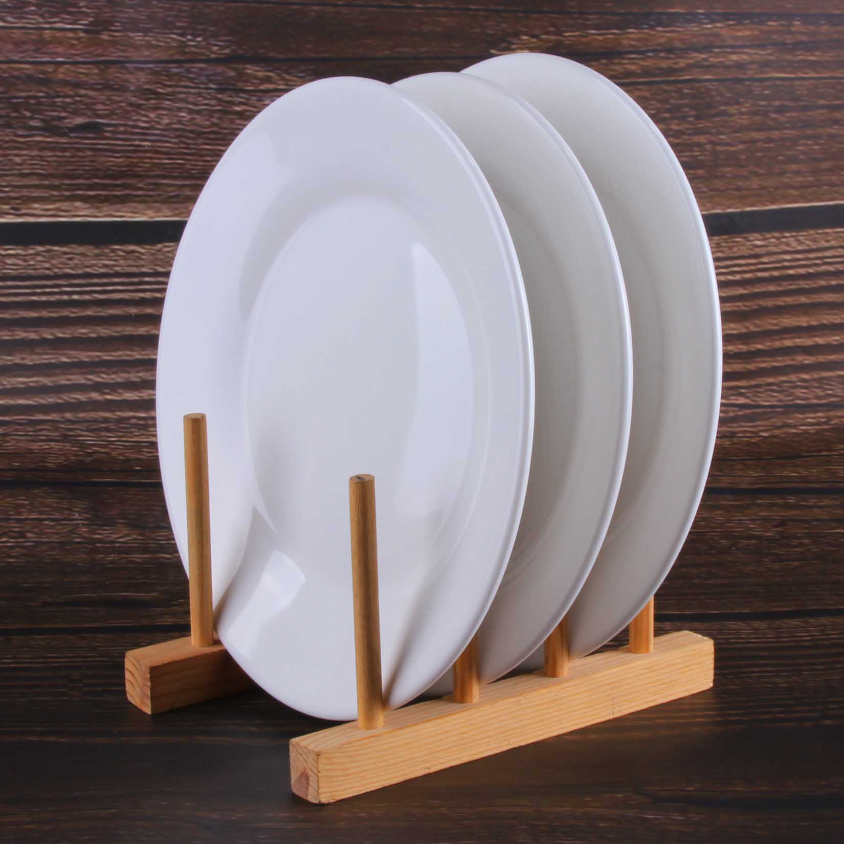 Plato plano blanco (9inch) - CHO-1063