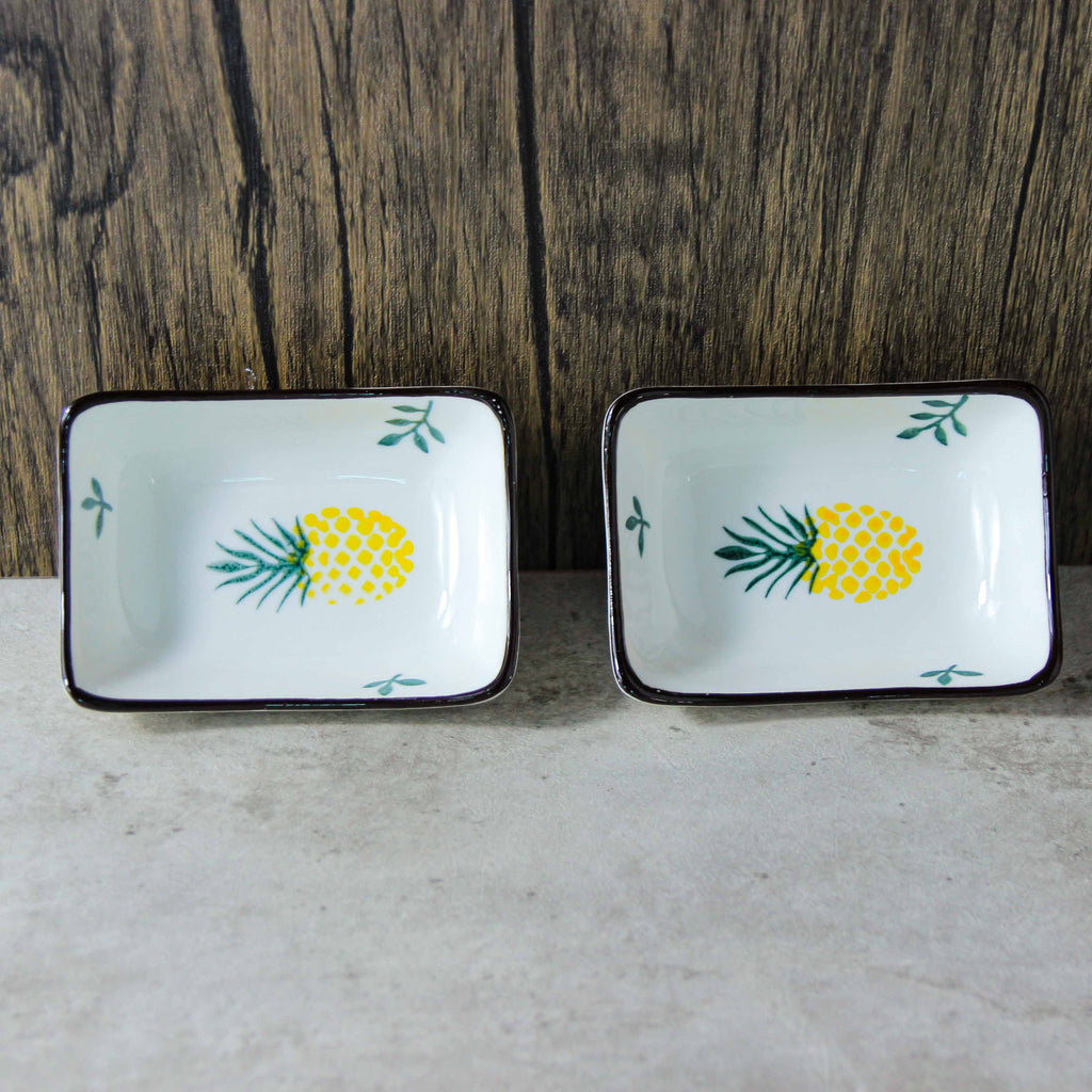 Plato rectangular piña - CHO-1027