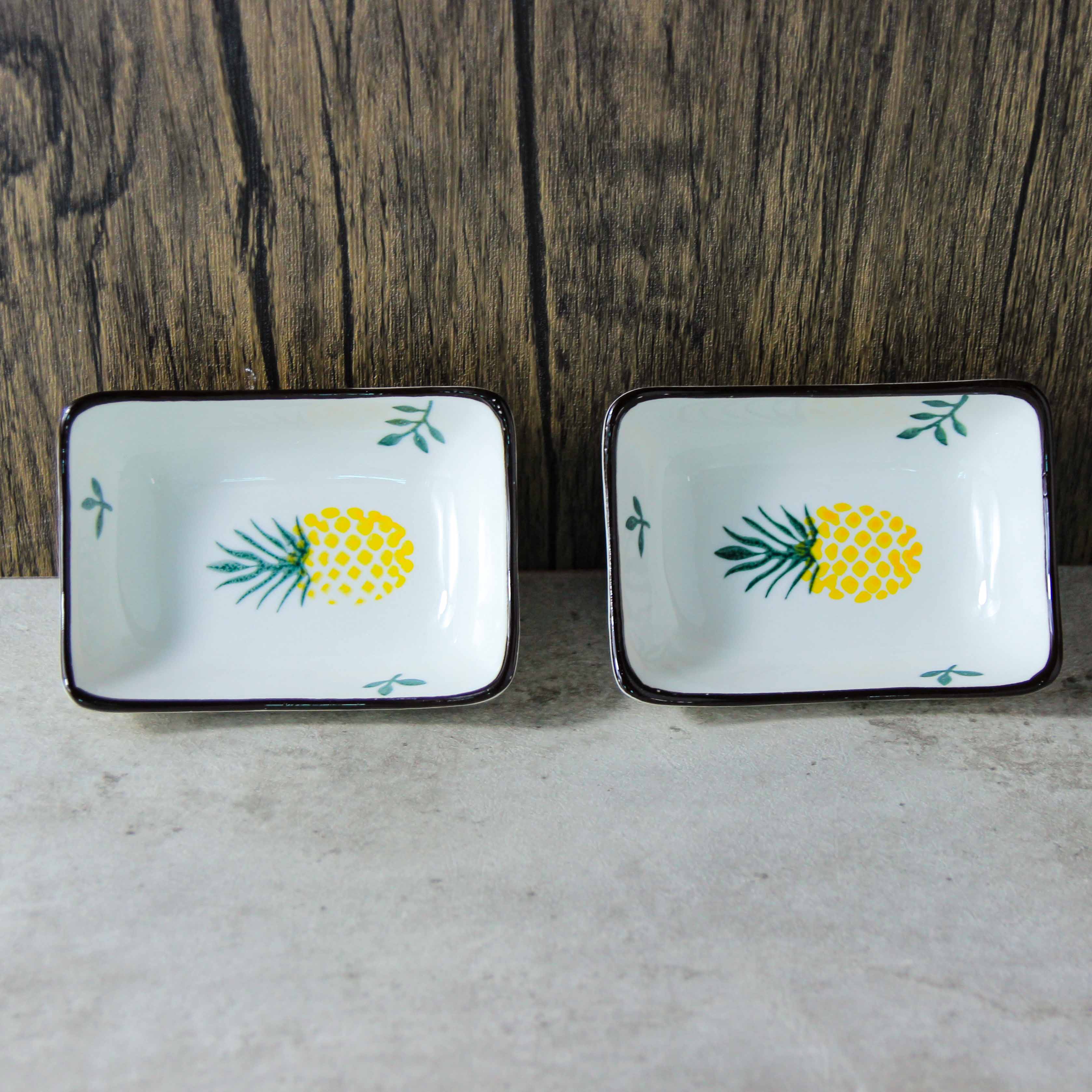 Plato rectangular piña - CHO-1027