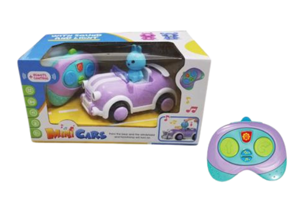MINI REMOTE CONTROL CARS 2.4G, BATTERY, SOUND AND LIGHTS