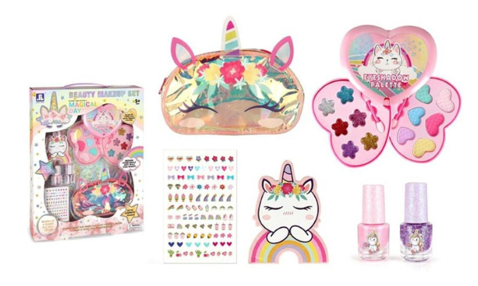 Juego de belleza de unicornio